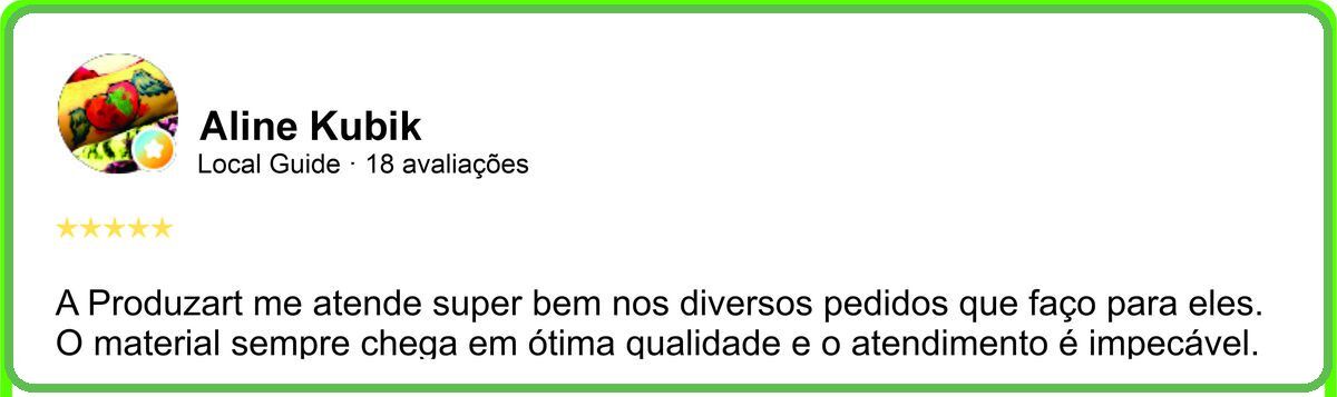 Avaliação de cliente 4