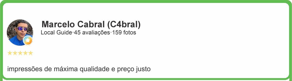 Avaliação de cliente 6